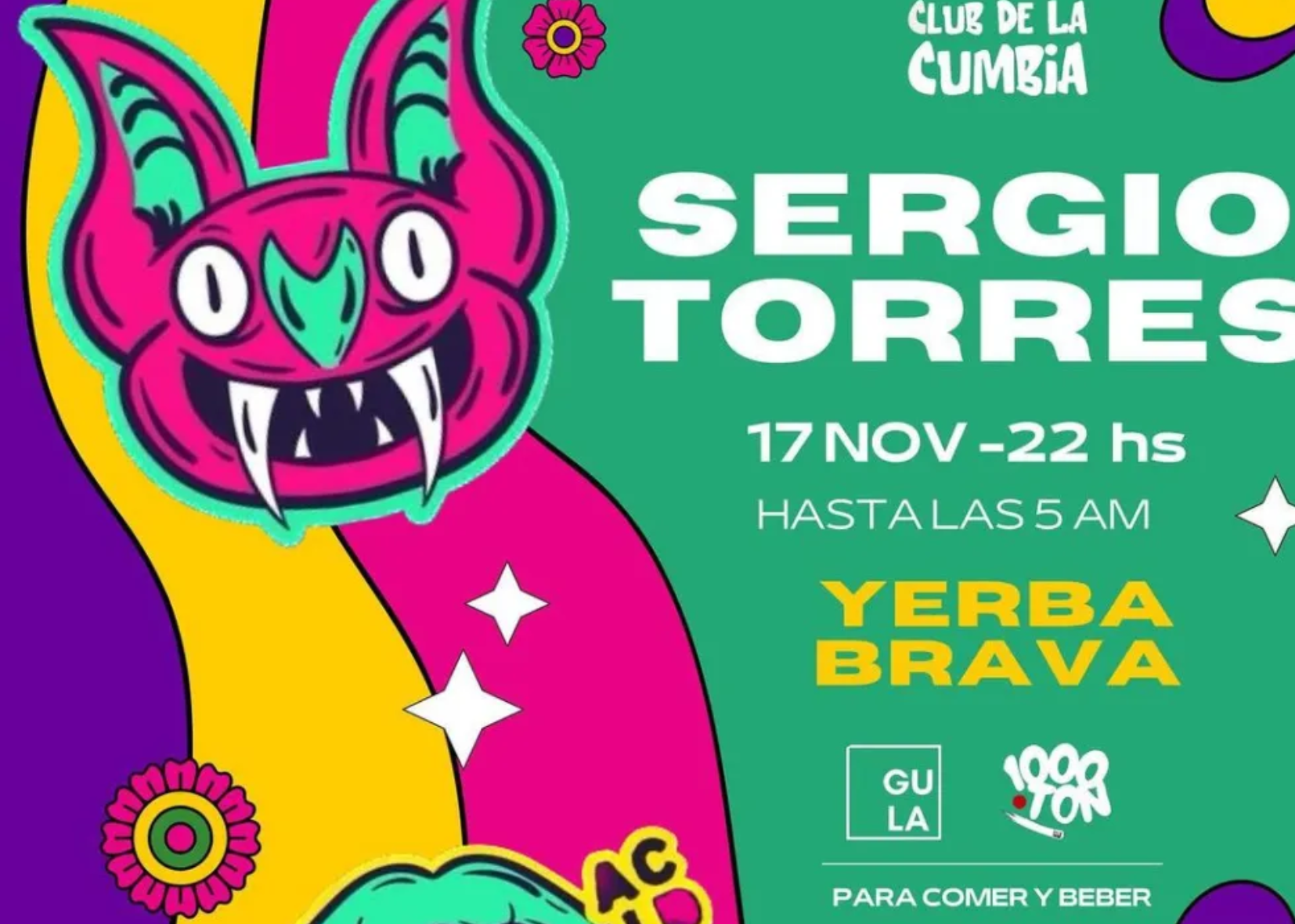 SERGIO TORRES en Club de la cumbia